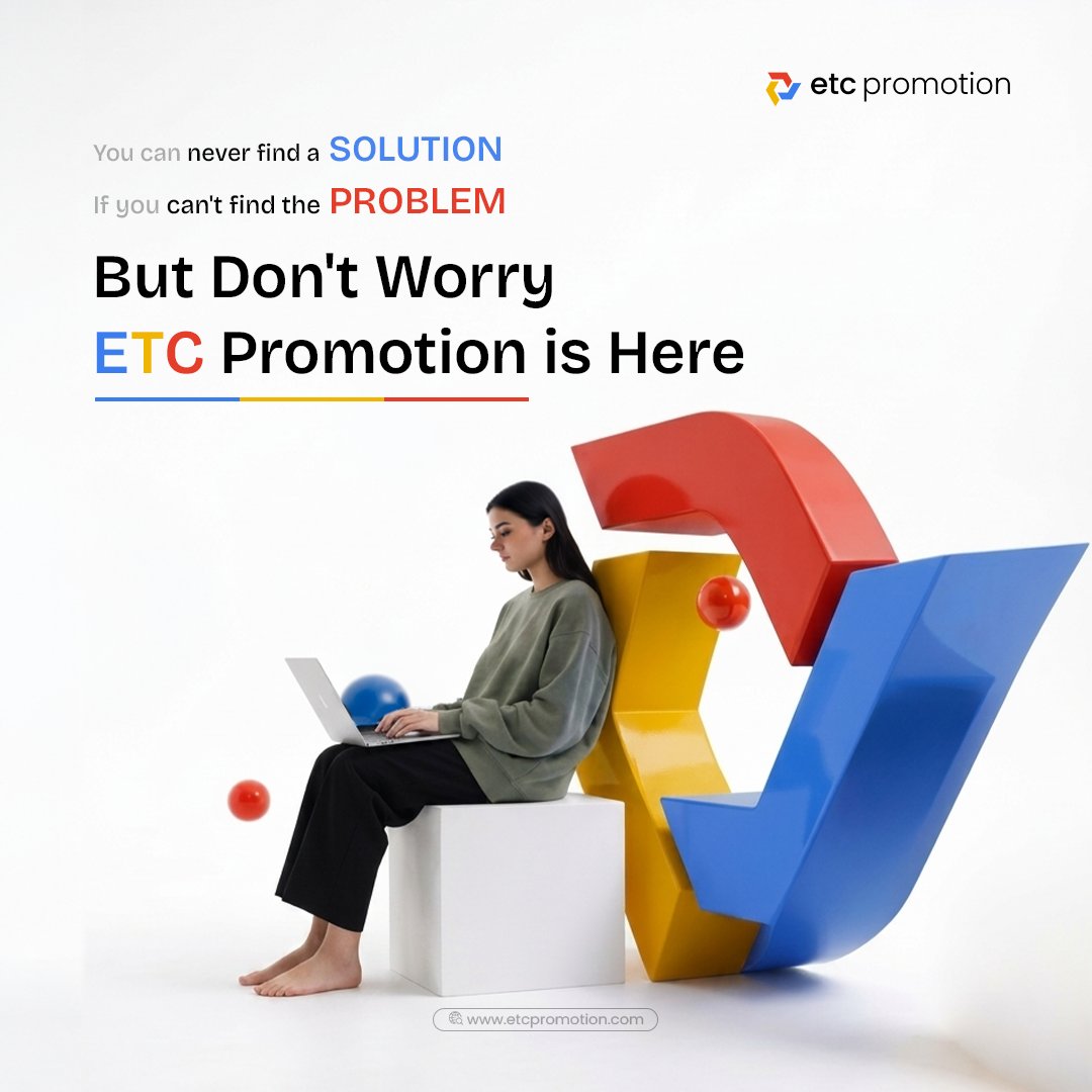 EtcPromotion's tweet photo. Identifying the problem is the first step to finding a solution. 
But don't worry, 
ETC Promotion has got you covered.

Our team of experts will help you pinpoint the issue and provide a comprehensive solution.

Let's connect with us &amp; boost your Business success..

#ETCPromotion https://t.co/cRCIDbzhnf