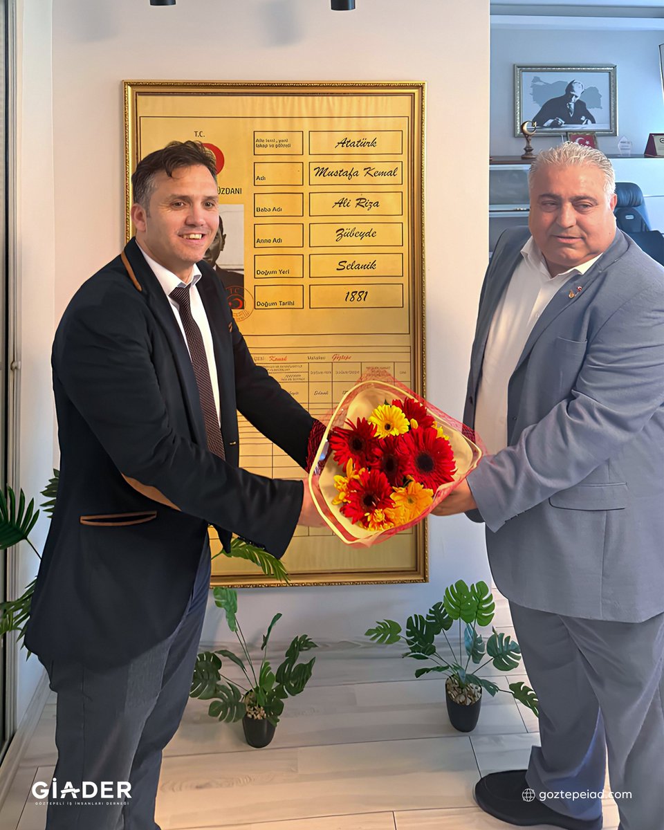 goztepeiad's tweet photo. Dernek başkanımız Mehmet Bardakoğlu, yönetim kurulu temsilcilerimiz ve önceki dönem başkanımız Levent Çetin’in katılımıyla oluşan heyetimiz, iş birliği bağlarımızı daha fazla güçlendirmek adına nezaket ziyaretleri gerçekleştirdi. https://t.co/fY8Z2IkZck
