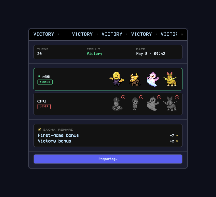 46Volt's tweet photo. @stompdotgg learning curve is real which makes a win that much gratifying 🥲 🐙

GG @0xmons @megamafia #megaeth https://t.co/ZN76wNYqdU