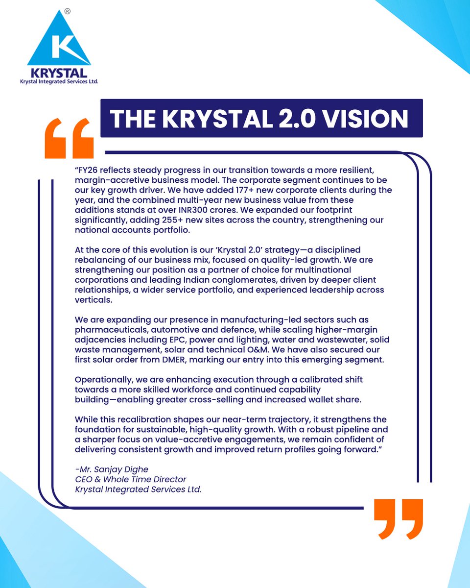 Krystal Integrated Services Ltd. tweet media
