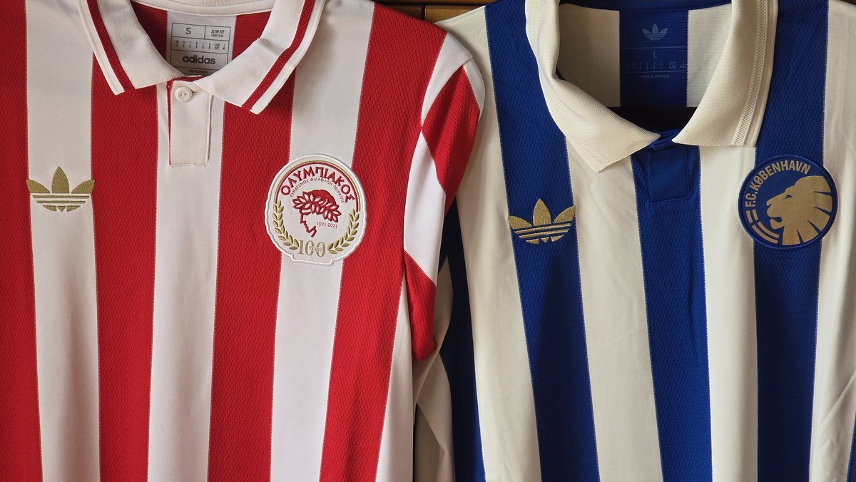 Leoncello2's tweet photo. Twinsies.
Adidas going hard on disguising templates as anniversary shirts.
Yet very pleasing to admire. https://t.co/DP9JQdo7zC