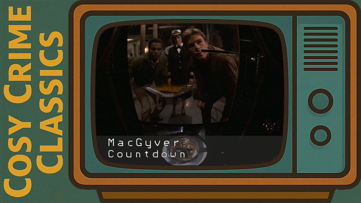 ColumboPodcast's tweet photo. As always, you can find next week’s episode already over on the Columbo Podcast Productions YouTube channel.

This week, we stick with MacGyver as he tries to prevent a devastating third explosion on a cruise ship in Countdown:

https://t.co/DoI2NxLsBy https://t.co/3URG2Wjxyq