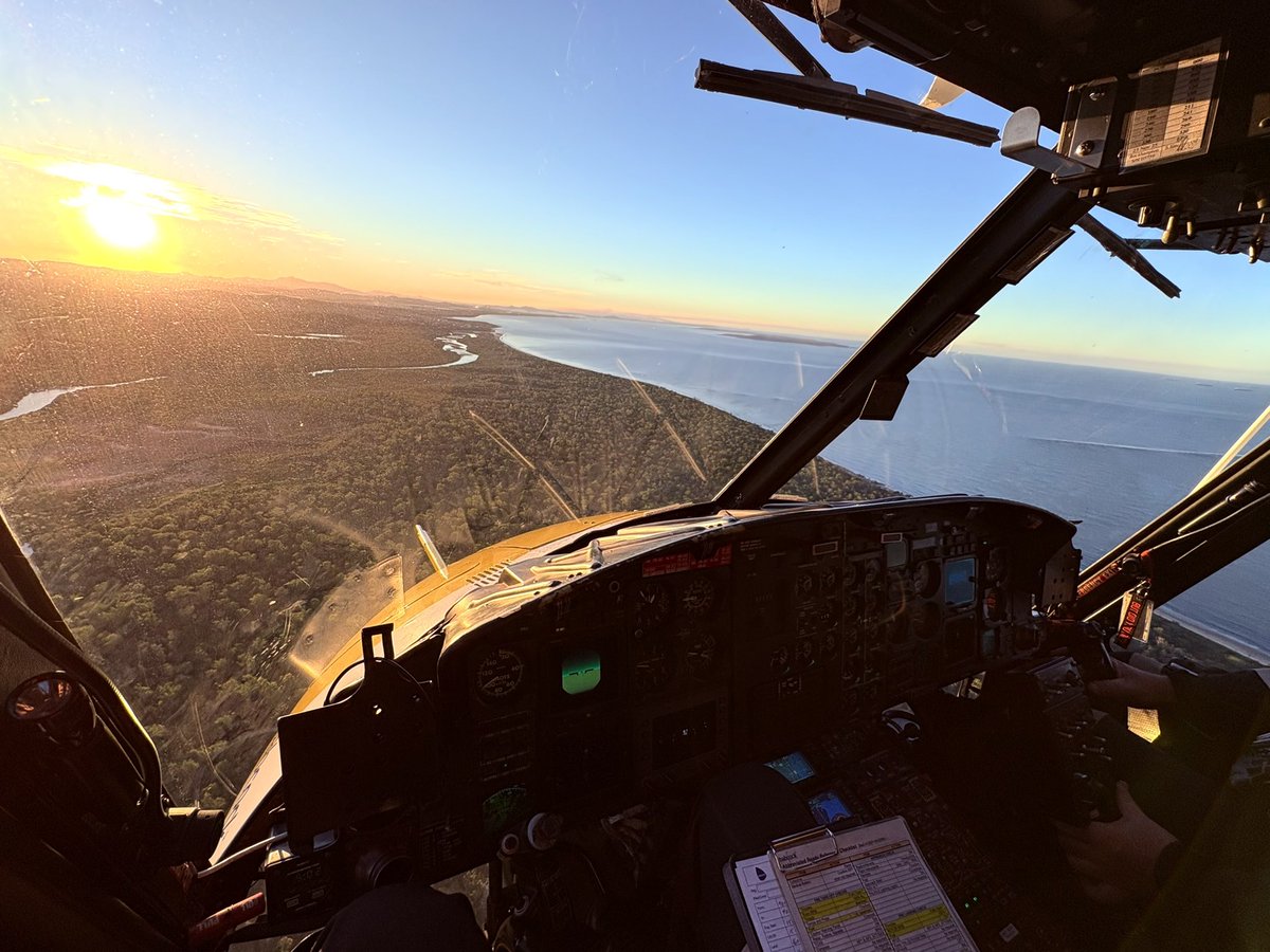 caprescue's tweet photo. #CapRescue Rescue 300 has responded to a Primary medical task South of Tannum Sands. The patient was transported to Gladstone Hospital for further treatment. https://t.co/n9aJdfOiMS
