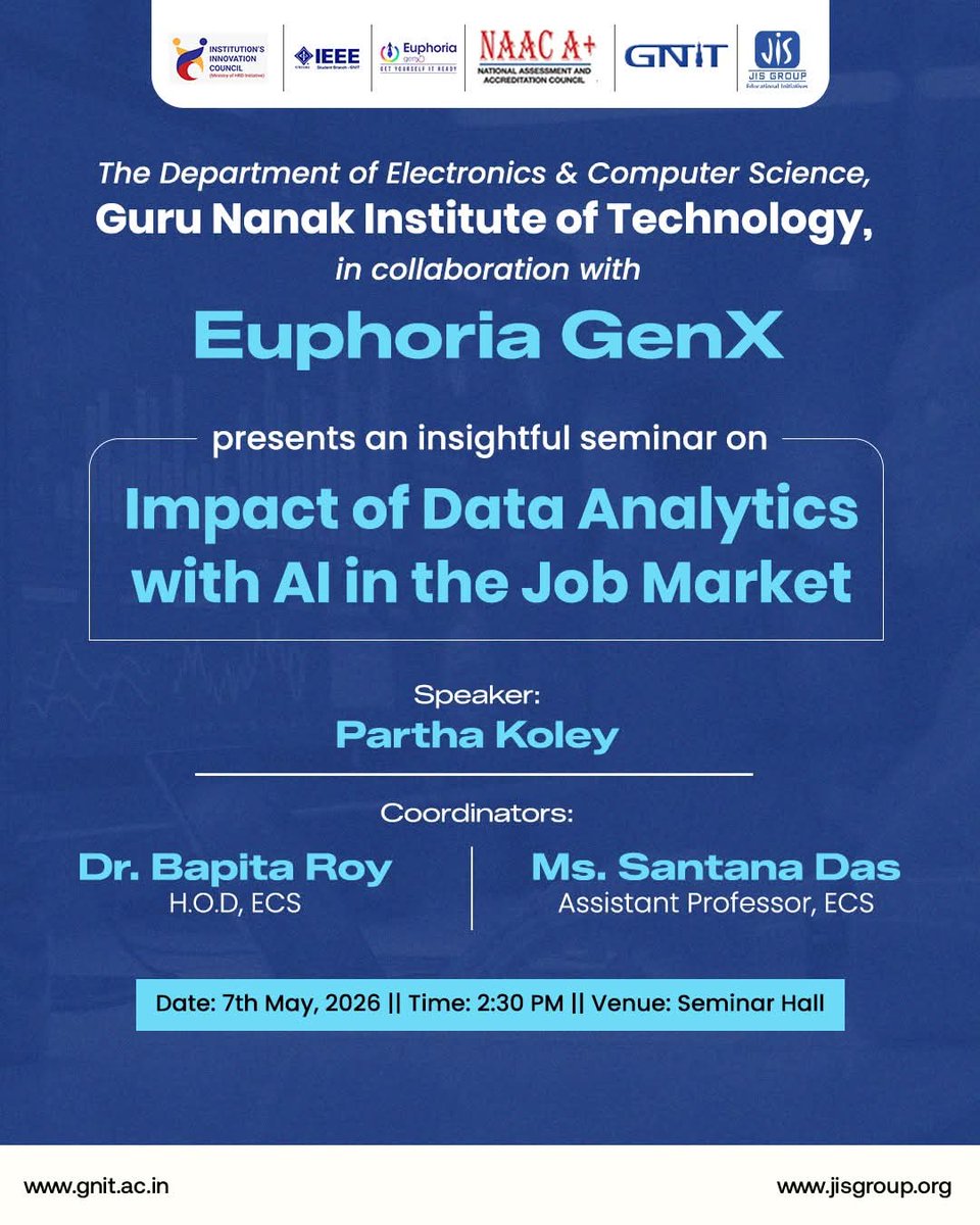 Guru Nanak Institute of Technology tweet media