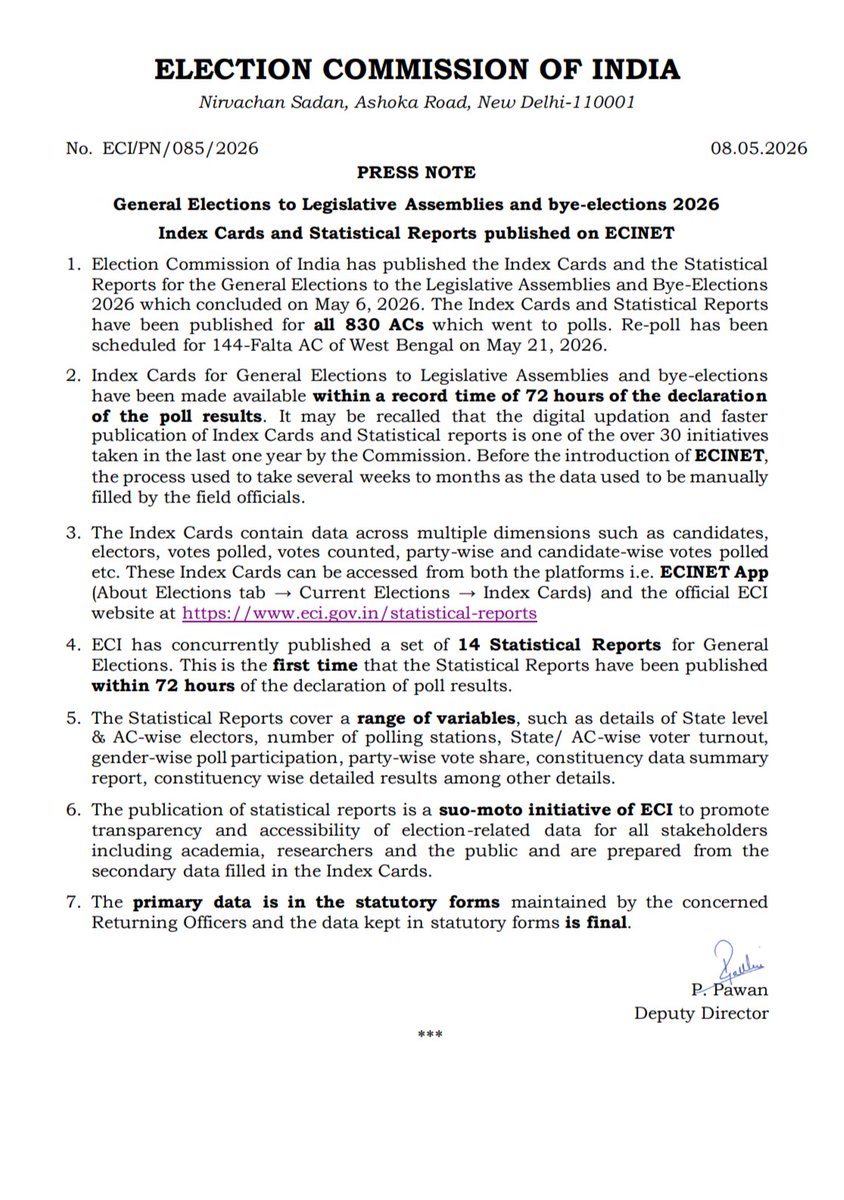 Chief Electoral Officer, Bihar tweet media