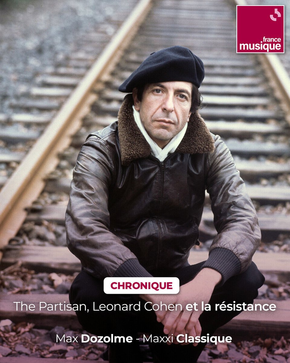 francemusique's tweet photo. En cette journée de commémoration du 8 mai 1945, Max Dozolme se penche sur une chanson poignante composée en 1943 par Anna Marly et reprise, des années plus tard, par le poète et musicien canadien Leonard Cohen.
➡️ https://t.co/viQjo9vmaU https://t.co/lr4GoLaqFO