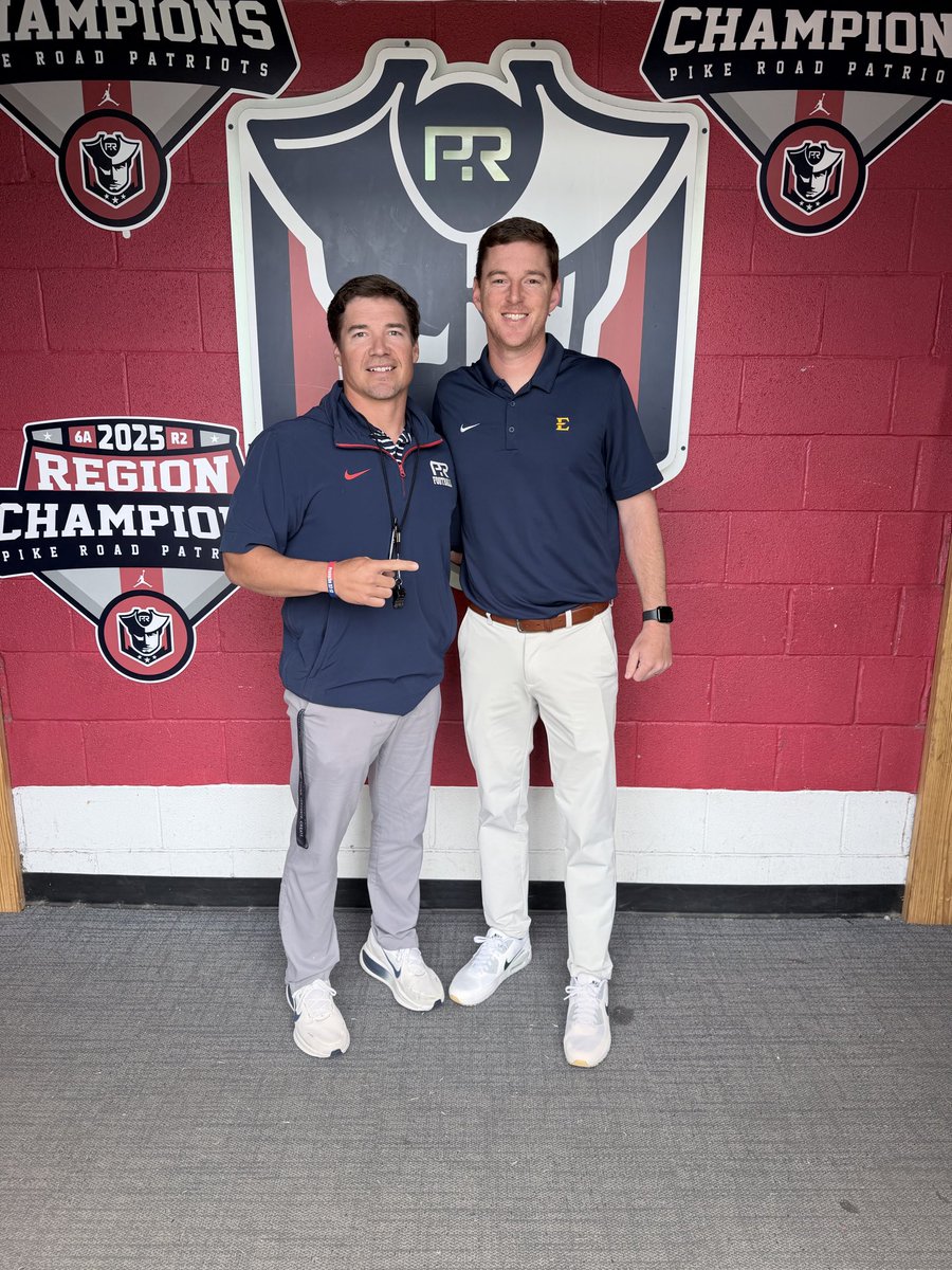 RecruitTheRoad's tweet photo. Glad to have @UWGFootball @AamufbR @SkegeeFootball @ETSUFootball  at the road this week. https://t.co/WcLF59y4mo