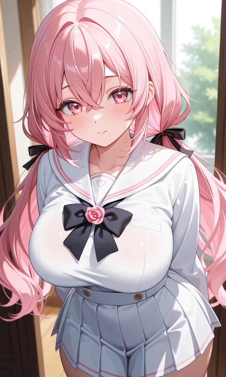 bito_mil's tweet photo. 看板娘の桃莉(とうり)ちゃんです🍑🩷
#AI生成イラスト https://t.co/QeGAXMjW9v