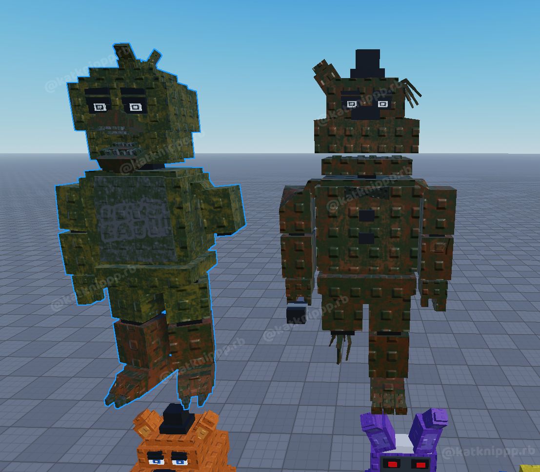 katknippp_rb's tweet photo. Five nights at Freddy's Phantom 🚨
#Roblox #robloxstudio #RobloxDev #3DModel #cute #FNAF3 https://t.co/hPkaQ3P5gz