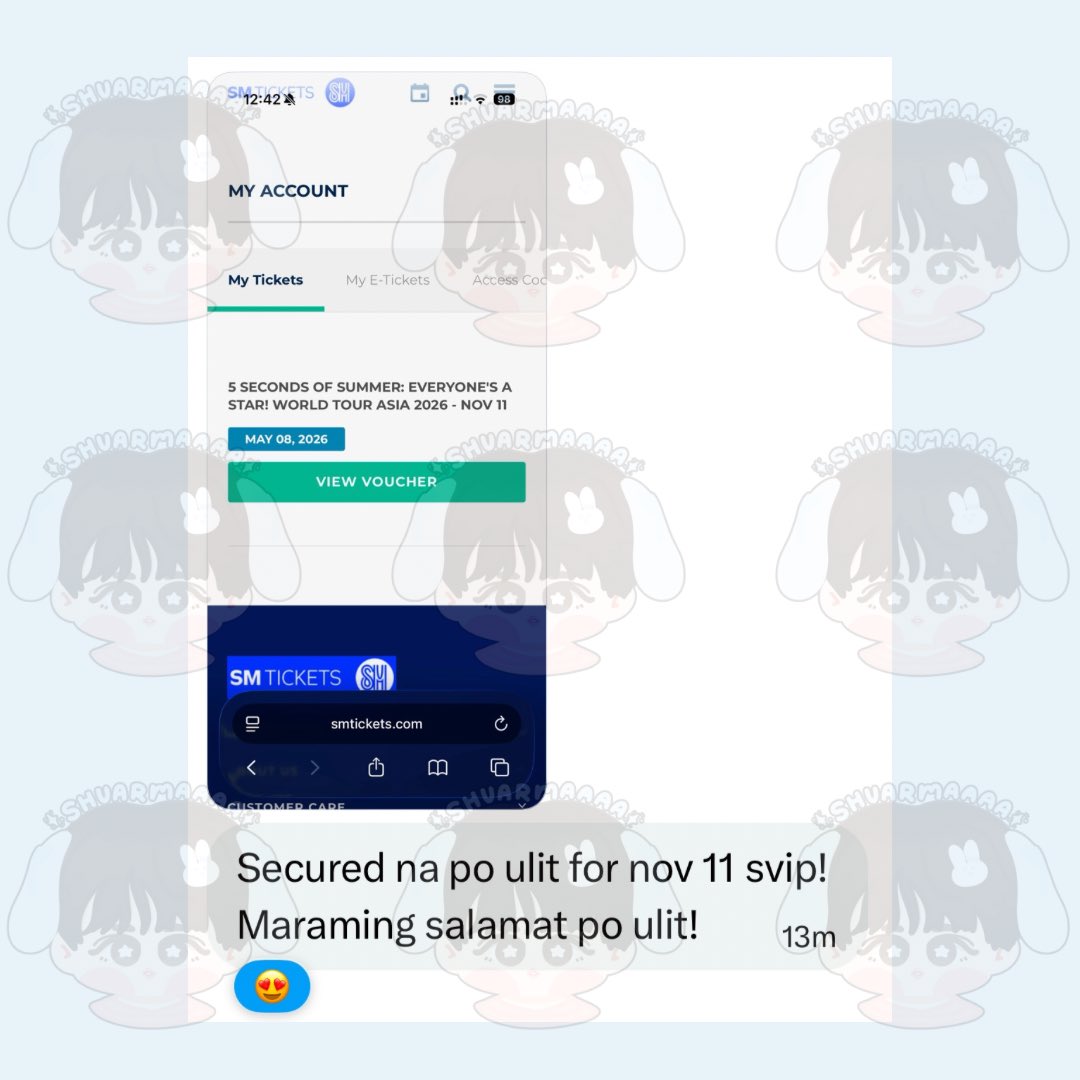 𝒚𝒔𝒊 ౨ৎ || ticket assistance tweet media