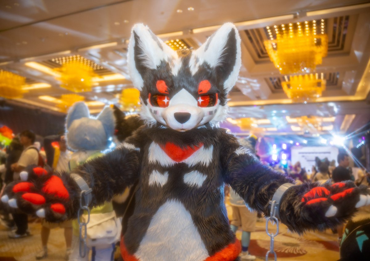 0_Charlot_w's tweet photo. #FursuitFriday 
✨“来加入我们蜘蛛神教吧！”✨ https://t.co/c6MLjDJmey