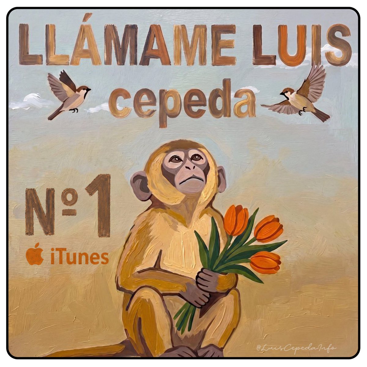 El nuevo y esperadísimo disco de <a href="/cepedaoficial/">Luis</a>, #LlámameLuis, ¡ya es Nº1 en iTunes! 🎉