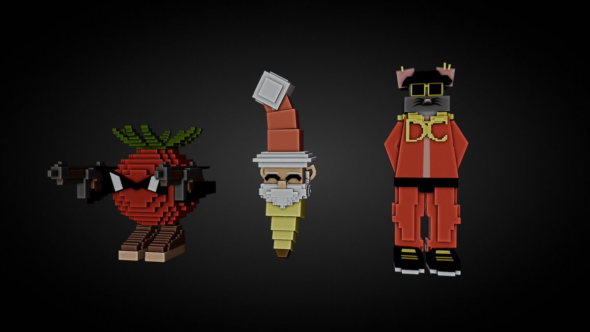 hatesebs's tweet photo. Brainrot characters comission 
modelled / rigged / textured by me 
#Robloxdev #robloxdevs #roblox #brainrot https://t.co/cNrbMeZ17v