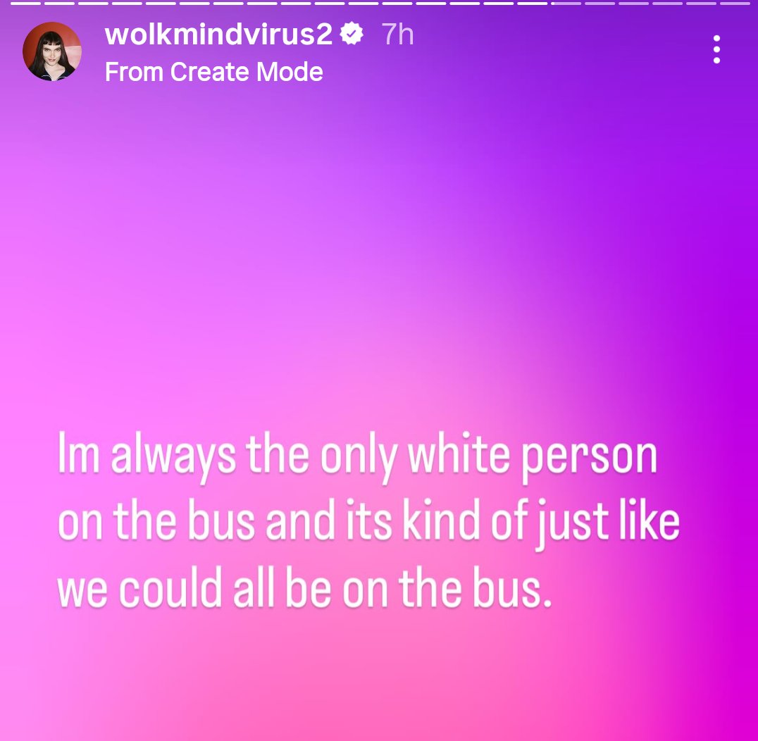 xurbanxcowboyx's tweet photo. She's spitting. People of a certain class hate the bus but honestly the bus is chill/a vibe 99% of the time (in SF at least) https://t.co/9xq5B40wmL