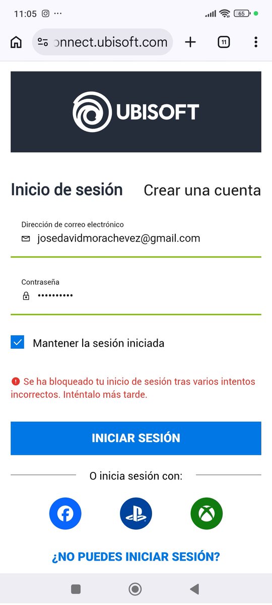 jdavidmorach's tweet photo. I'm still getting this message every time I try to log in to play Rainbow Six Siege. Please, I want to escalate this issue until I can speak with a real support representative; otherwise, I'll lose all my progress and my desire to play. https://t.co/c4dkjQQyjz