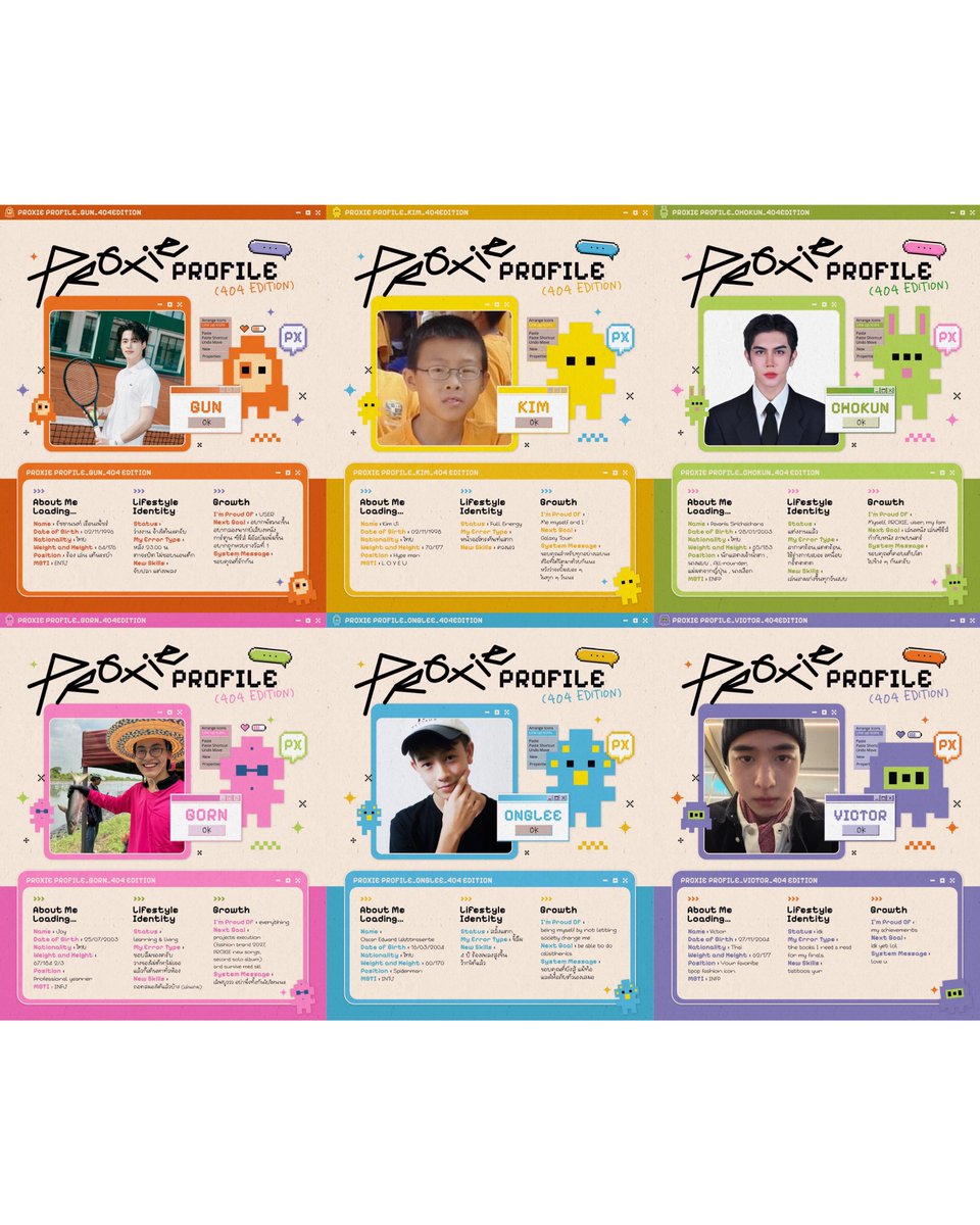 new profile update 4 ปี โตขึ้นเย้อเลย 🥹✅

⊹ ࣪ ˖  (🍊🌻🍀🐽🧢👾) ₊ ⊹