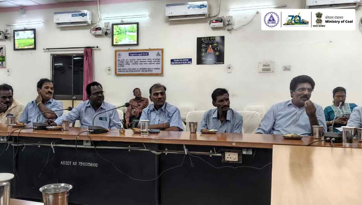 nlcindialimited's tweet photo. Mine I conducted the periodical Canteen Management Committee meeting on 07.05.2026, focusing on canteen improvements, employee welfare initiatives, and workmen well-being during heat wave conditions.
#NLCIL #EmployeeWelfare #MineI
@CoalMinistry @KishanReddyOfc @satishdubeyy https://t.co/iONJWWCulv