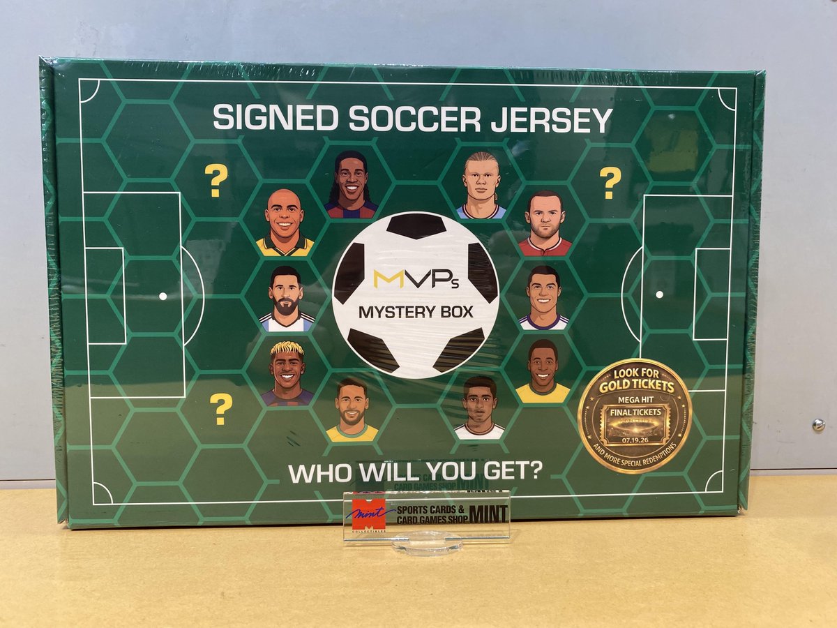 MINT CONDITION サイン入り 商品情報】 SOCCER 2026 MVPS MYSTERY MEMORABILIA BOX SIGNED SOCCER
