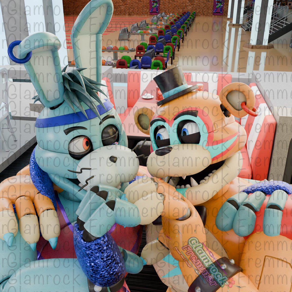 ୨୧RIBBON୨୧ Photo duo Models by TheRadicalbear , JustKrono, hrisbusbus