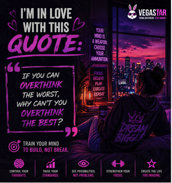 vegastarr's tweet photo. Overthink The Vision Not The Fear. 👁️✨ https://t.co/DAbPU0gwhh