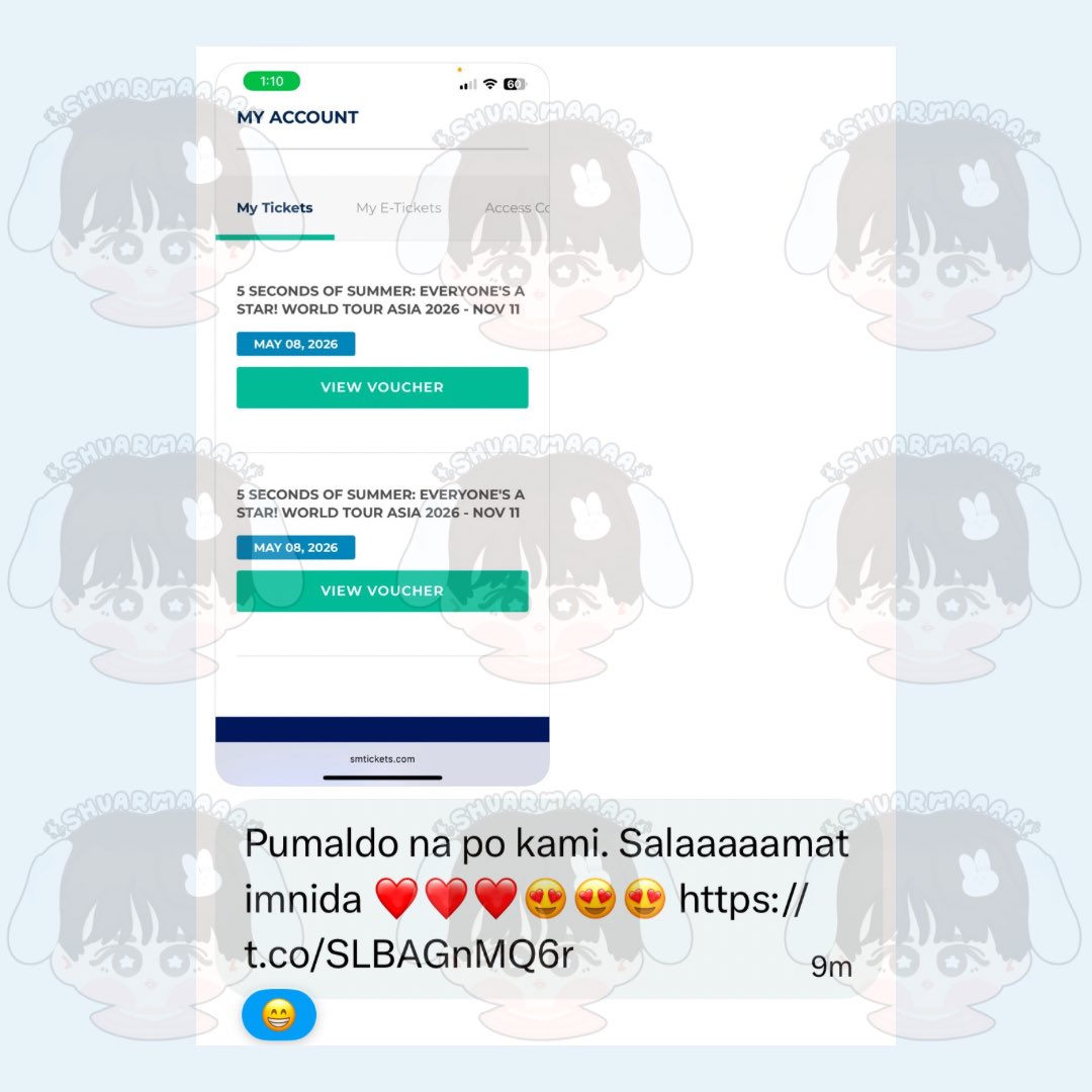 𝒚𝒔𝒊 ౨ৎ || ticket assistance tweet media