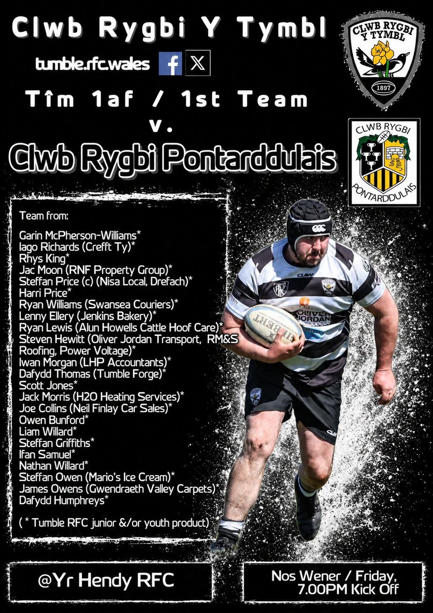 Clwb Rygbi Y Tymbl tweet media