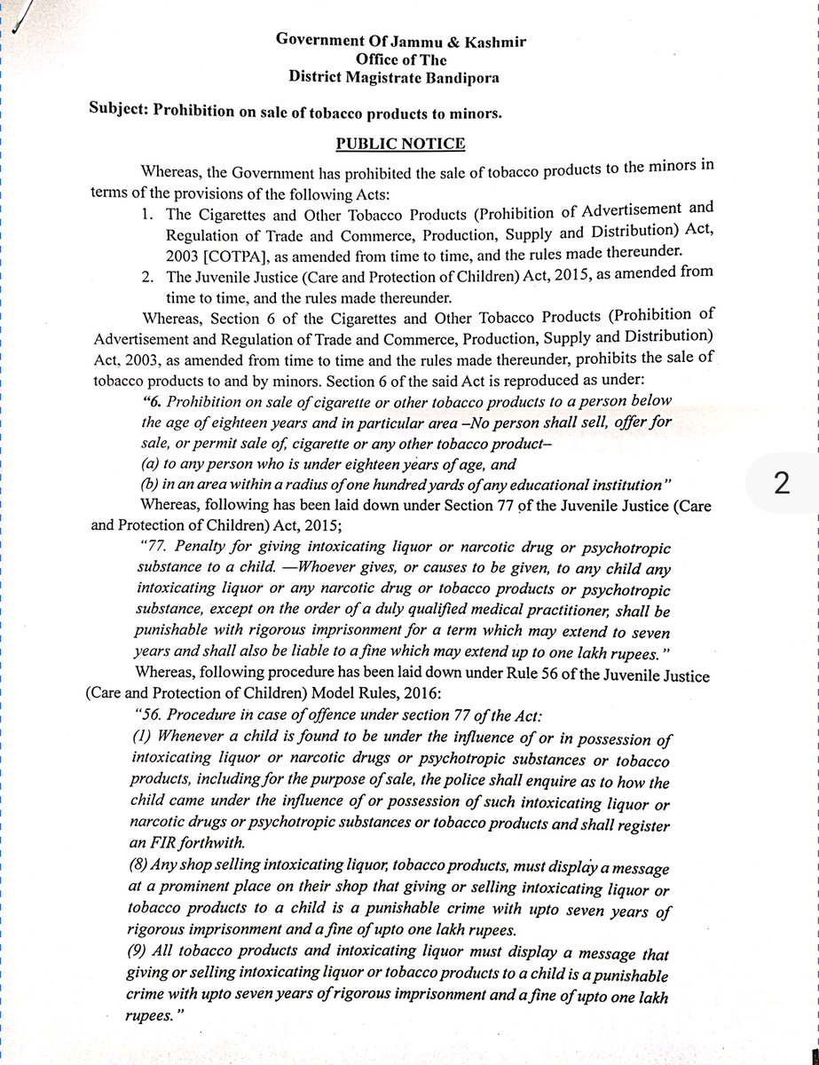 Information & PR, Bandipora tweet media