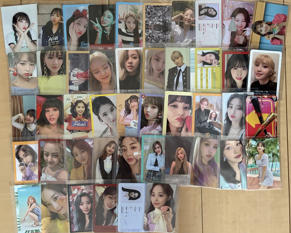Icv3q's tweet photo. TWICE twice トレカ 特典 封入 買取

求 買取（ご希望額のご提示をお願いします）

譲 ナヨン、ジョンヨン、モモ、サナ、ミナ、ダヒョン、ツウィ

多少のレート考慮お願いします

#twice買取 #twice #twiceトレカ買取 https://t.co/jmXTOYIqaE
