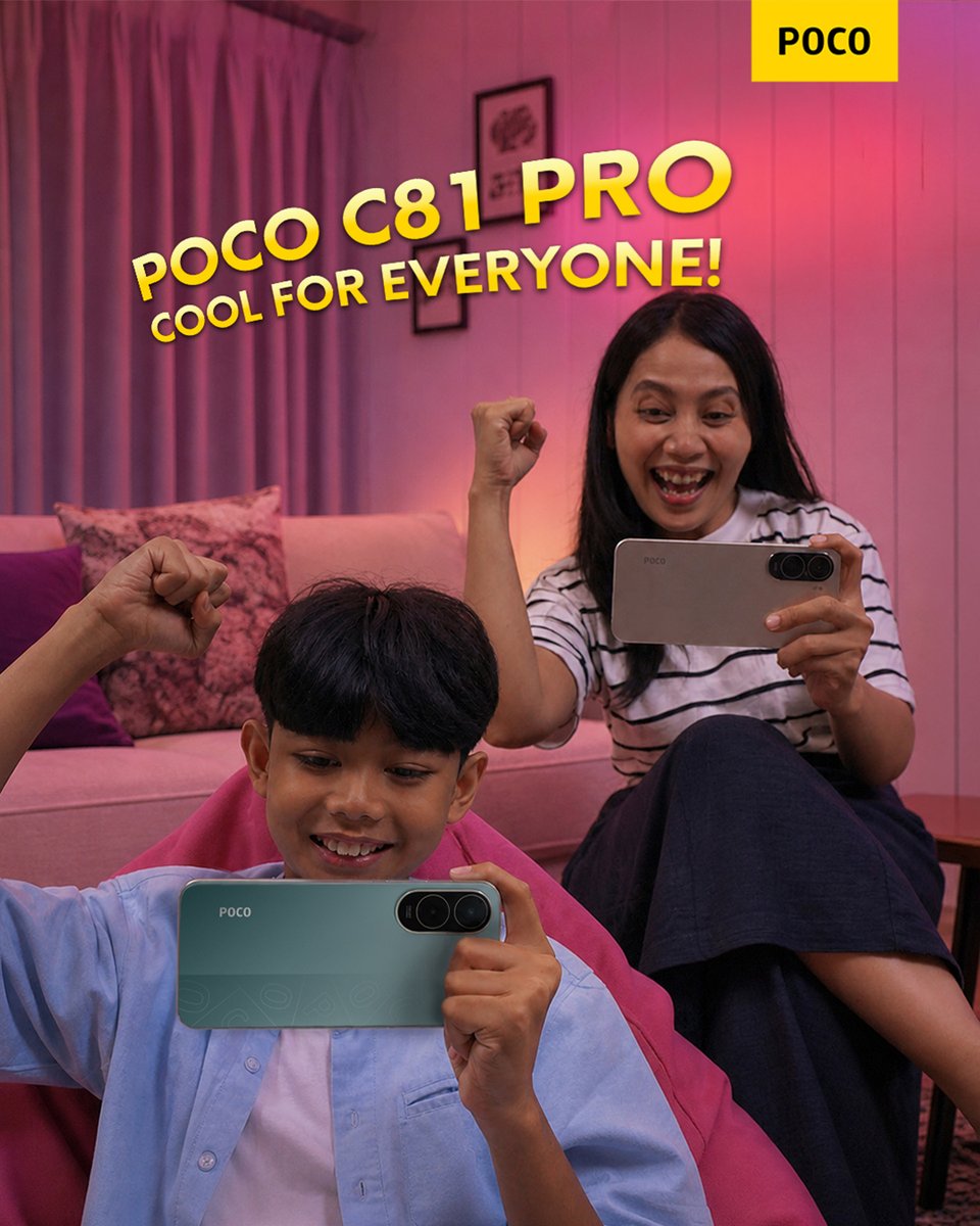 POCO_ID's tweet photo. Dulu disuruh off. Sekarang disuruh on. ๐๐ฅ
Hidup emang secepet itu berubah semenjak semua pake POCO C81 Pro. Yuk langsung login!
#POCOnyaBeraksi #POCOC81Pro #CoolForEveryone https://t.co/TNeUq9mOg3