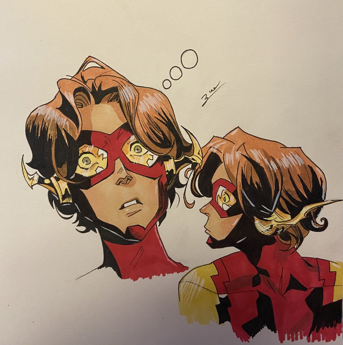 SensFortress_'s tweet photo. Impulse drawings for @deckedouttwo ! :3 https://t.co/r0qOn03IVj