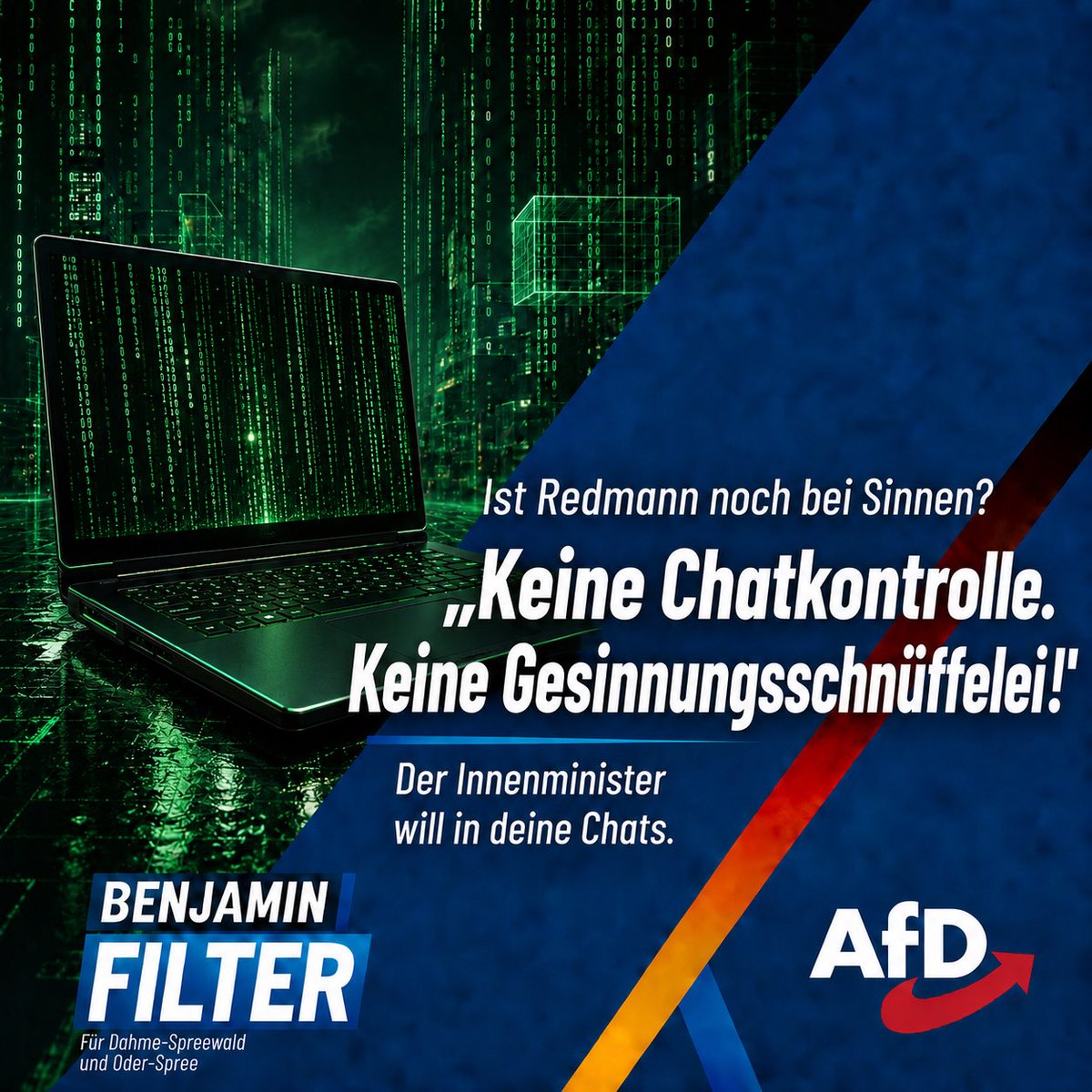 Benjamin Filter, MdL tweet media