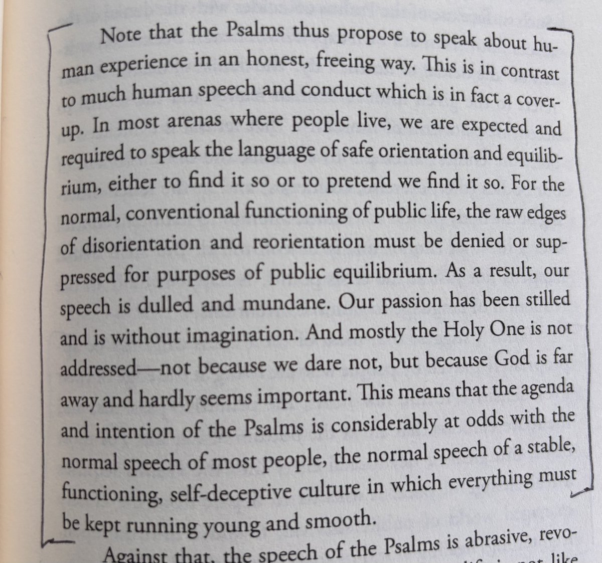 danfram_'s tweet photo. @WaltBrueggemann on the Psalms https://t.co/7OMJWdypbs