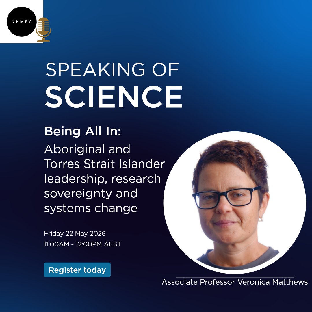 NHMRC tweet media