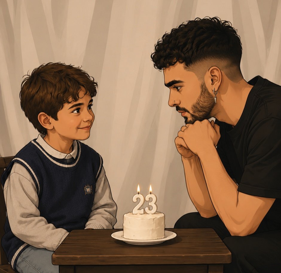 Feliz cumpleaños <a href="/JoaquinBondoni/">Joaquin Bondoni</a>! 
Que este nuevo número sea igual de genial q los pasados, mereces cada cosa bonita que tienes. Eres luz, amor y pasión, gracias por regalarnos un pedacito de tu corazón, te amoo hasta saturno por muchos cumpleaños más 🤍 

FELICES 23 BONDONI