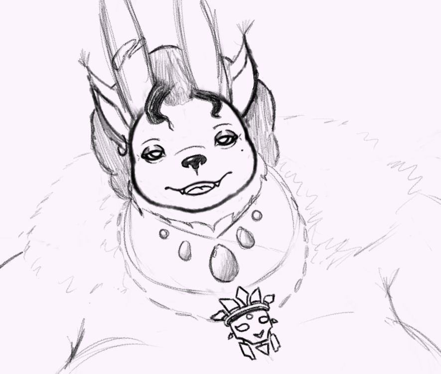 CTinuity's tweet photo. what if instead of being called jetmir, nexus of revels, he is a she and is named jetmira, hostess of hedonism and she's a BBW GILF with huge saggy tits full of halo. if only i knew how to draw old ladies... le sigh. https://t.co/C9hhI2ZK6W