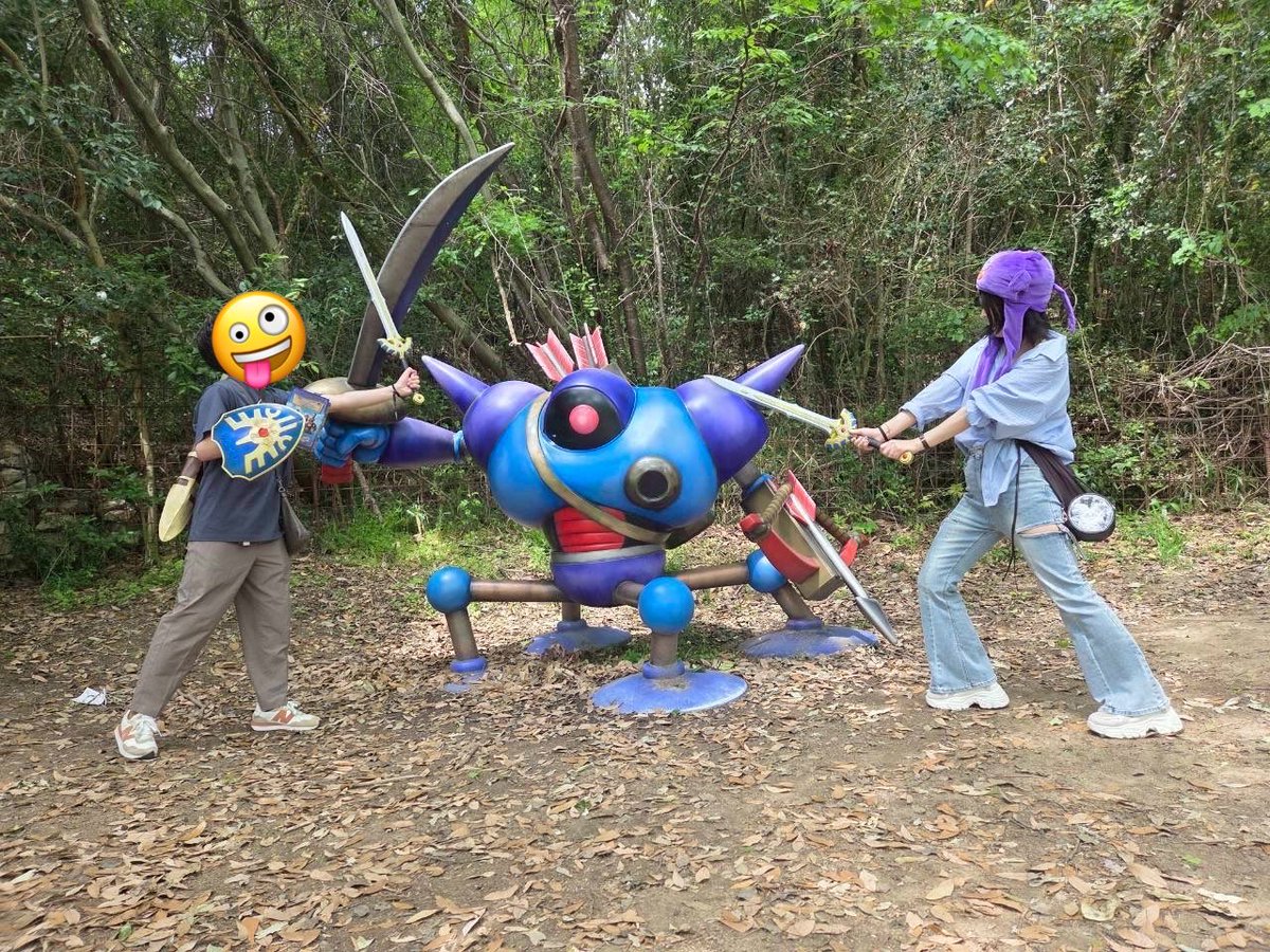 maruwasa9's tweet photo. #DQ_ISLAND  #ドラゴンクエスト  #淡路島  #ニジゲンノモリ https://t.co/KHaK9wP5SA
