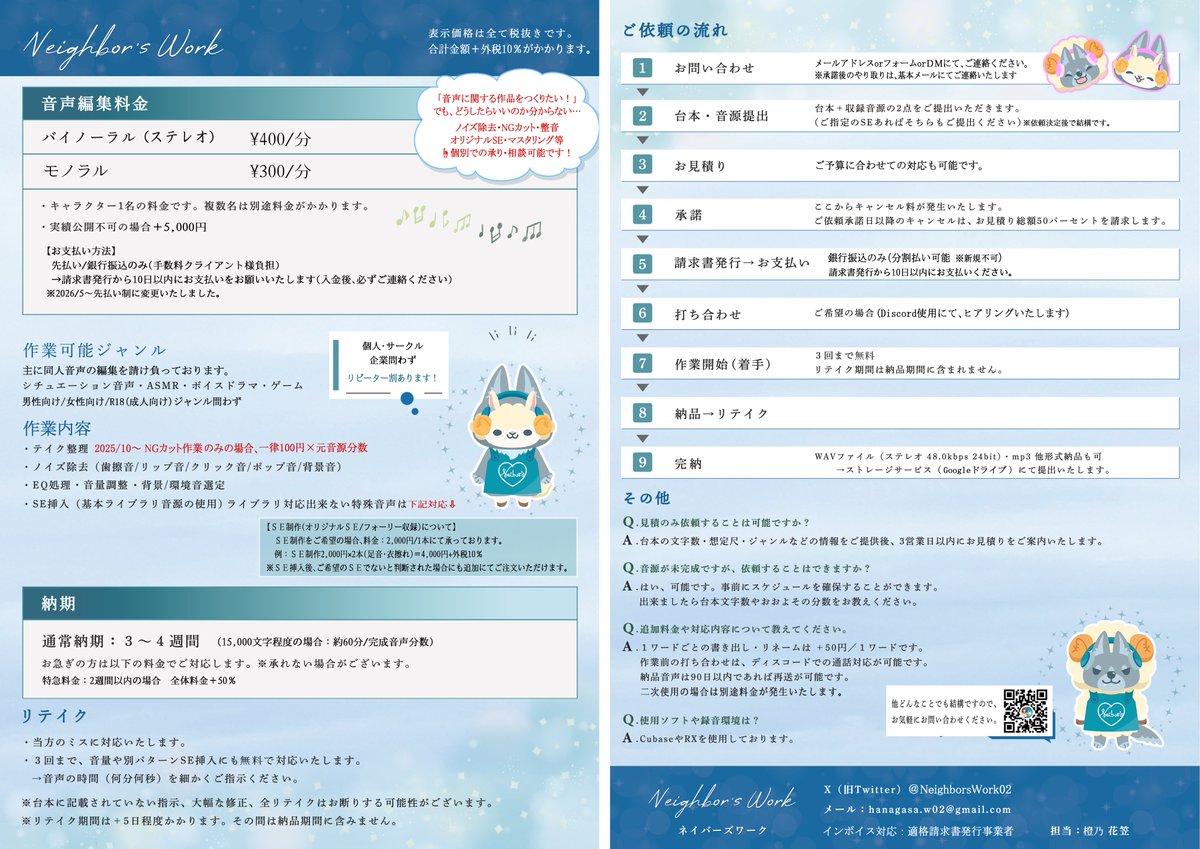 Neighbor'sWork@音声編集 tweet media