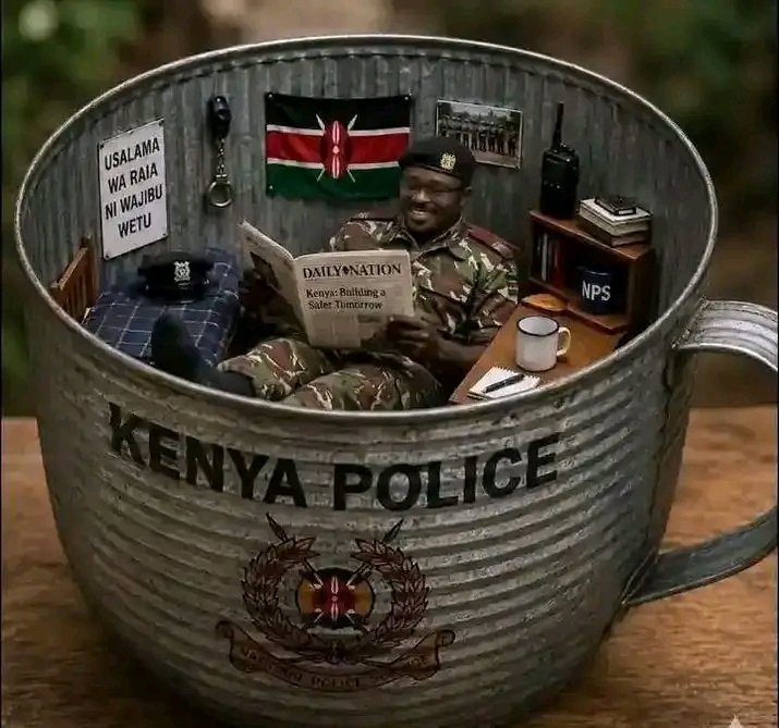 fessie75943's tweet photo. Kumbe polisi wameishi kutwambia tuwaachie za chai juu wanaishi kwa vikombe 🍵 ☕️ https://t.co/49Onkt4ZEQ