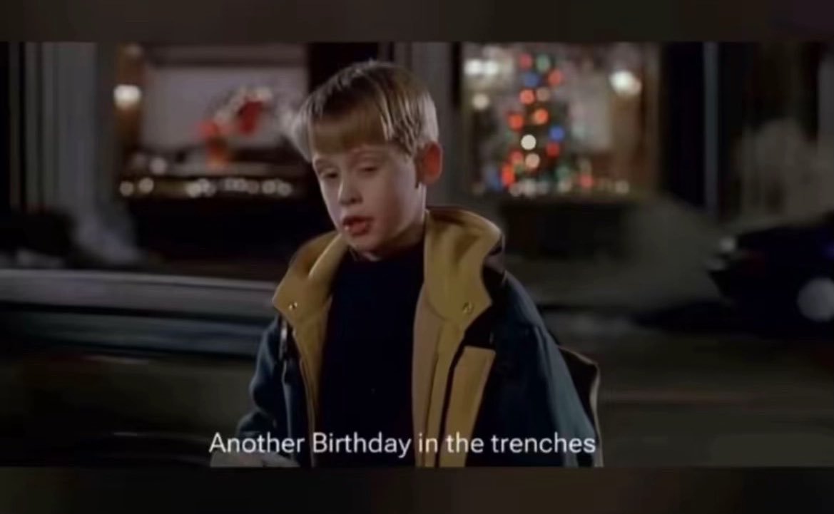 Manifesting a year so good even Elon Musk had to contribute balloons.🎈 🎂🎉