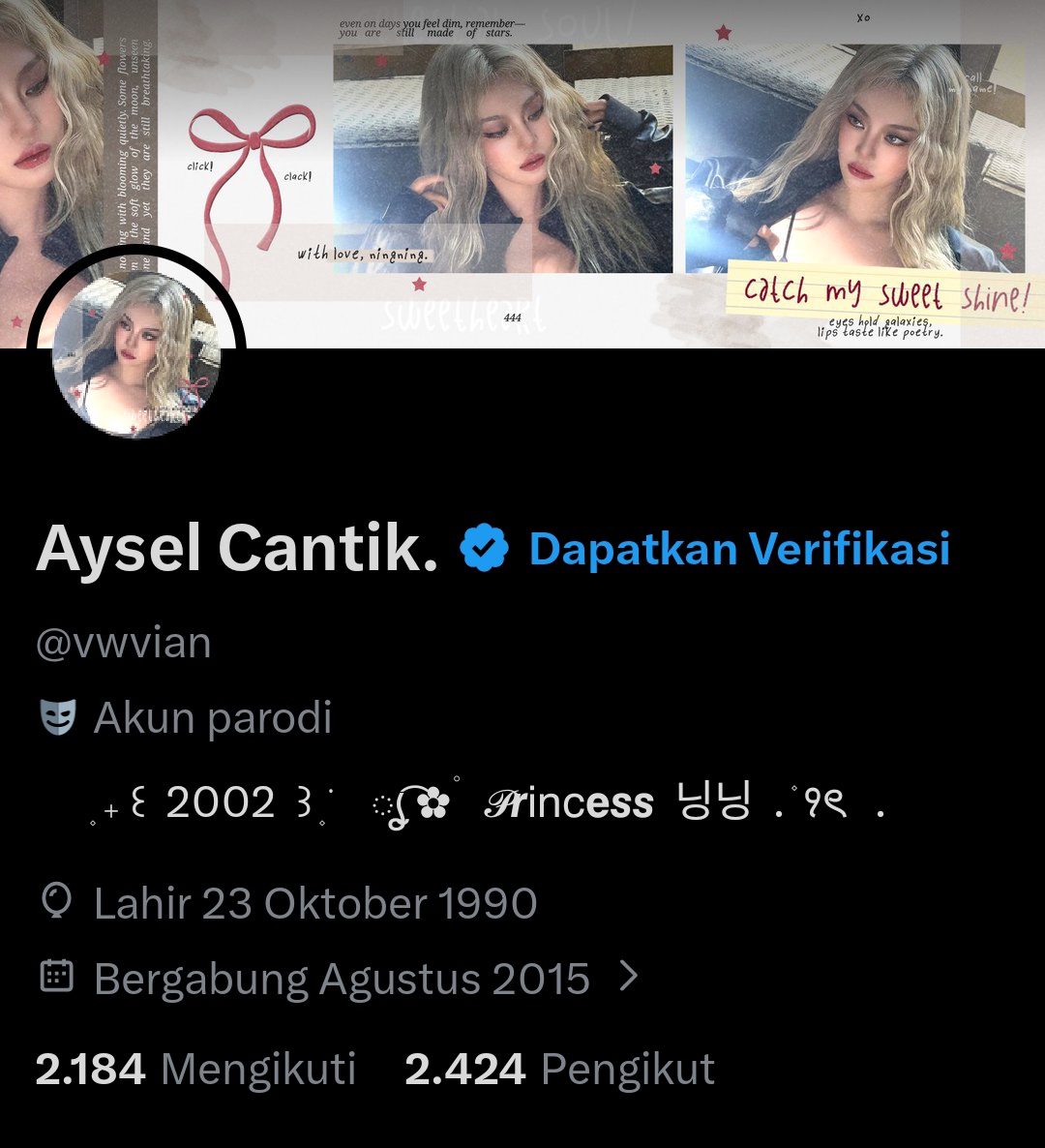 Aysel Cantik. tweet media