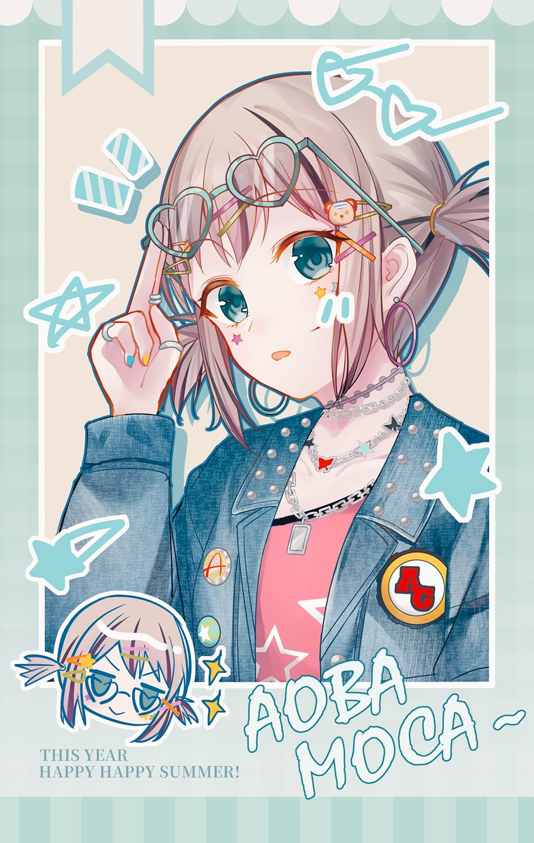 青葉モカ #bandoriart mocamocamocamocamoca