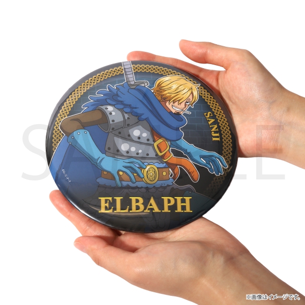 麦わらストア限定】 ELBAPH ビッグ缶バッジ ゾロ/サンジ 各1,100円