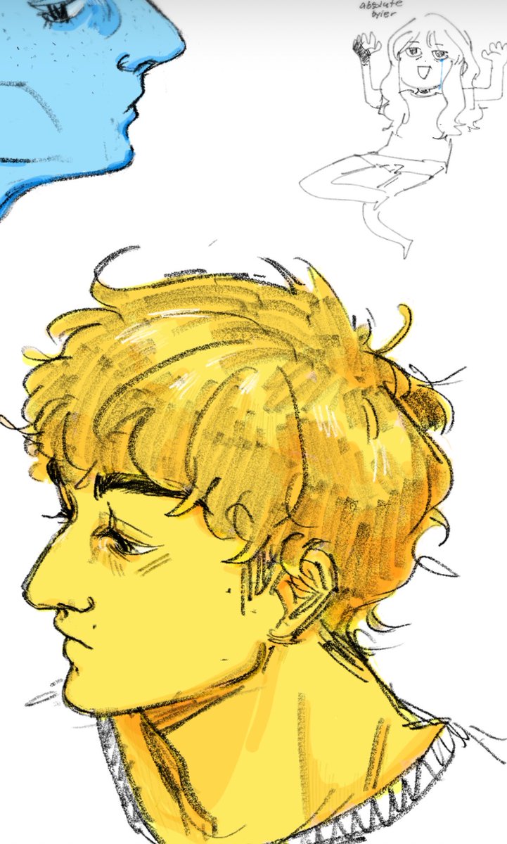oiks_milkbread's tweet photo. byler doodles before my final in 5 hrs 
#byler #bylerart https://t.co/LmXasfWGxS