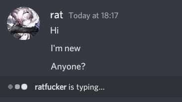Discord Messages With Threatening Auras tweet media