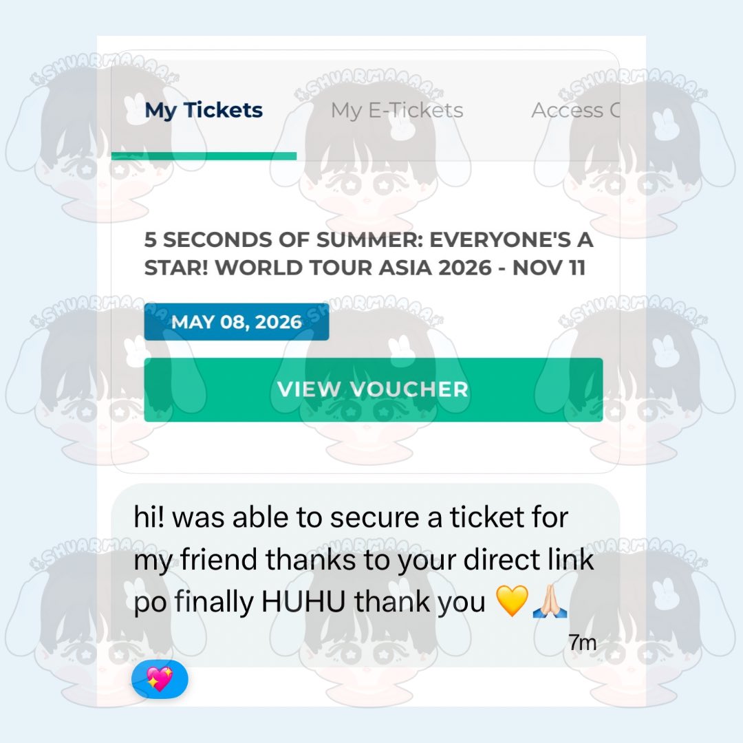 𝒚𝒔𝒊 ౨ৎ || ticket assistance tweet media