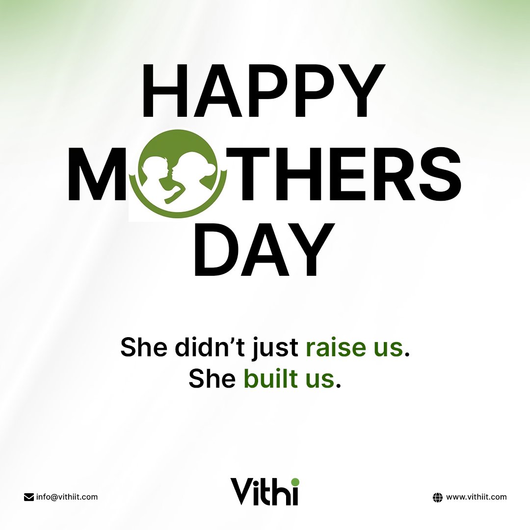 vithiit's tweet photo. 💐@vithiit  wishes you a Happy Mother’s Day! 💖

Behind every success story is a mother’s strength, love, and silent support. 🌷
.
.
.
#HappyMothersDay #VithiITSolutions #MothersDay #MothersLove #Inspiration https://t.co/ebsn3FSnmt