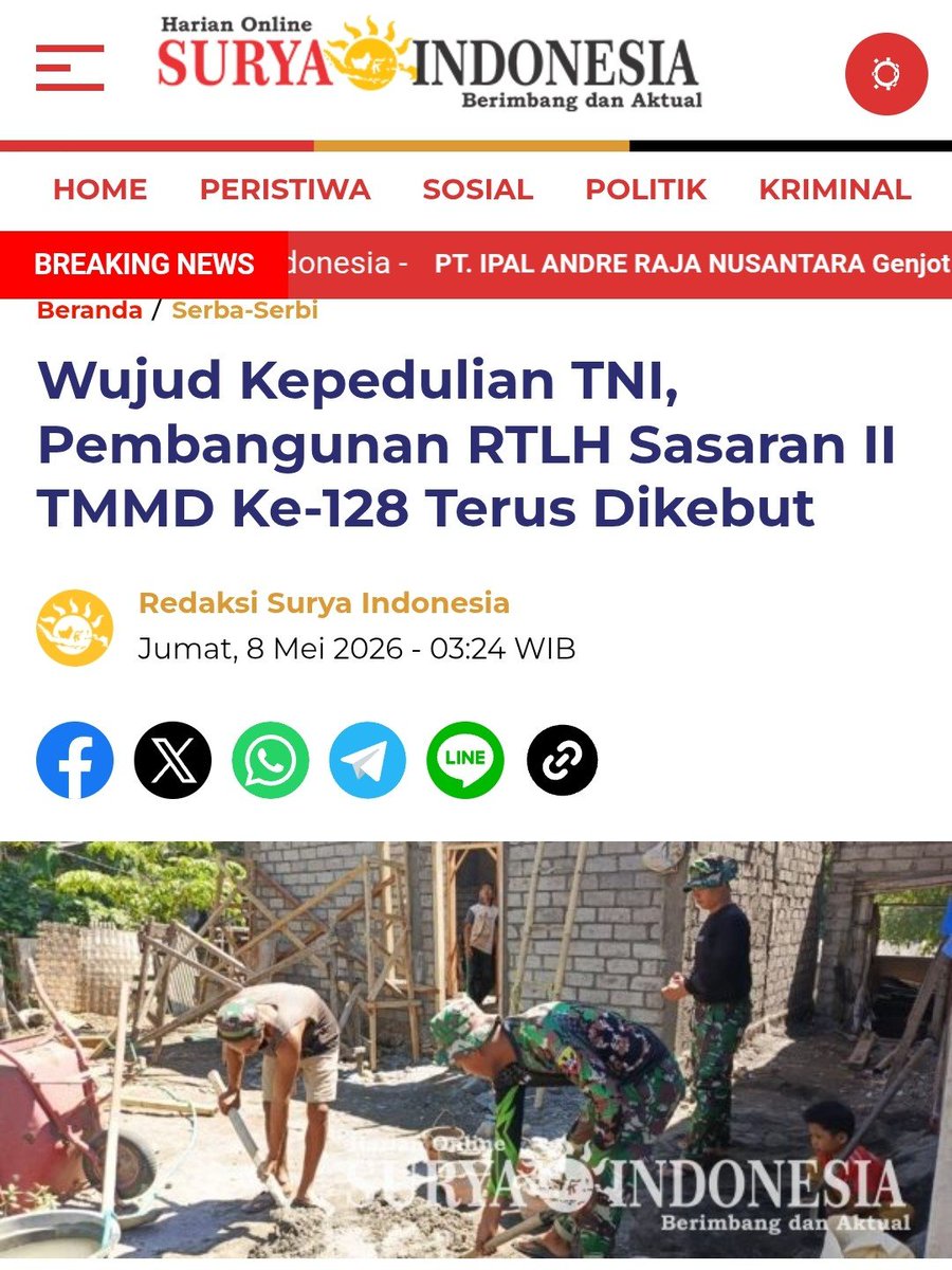 Suhendira's tweet photo. Bersama TNI Kita mewujudkan kerangka pertahanan yang mudah menyesuaikan dan cepat bereaksi terhadap tuntutan zaman.
Perkuat Kemitraan Strategis https://t.co/hZzY45V8rY