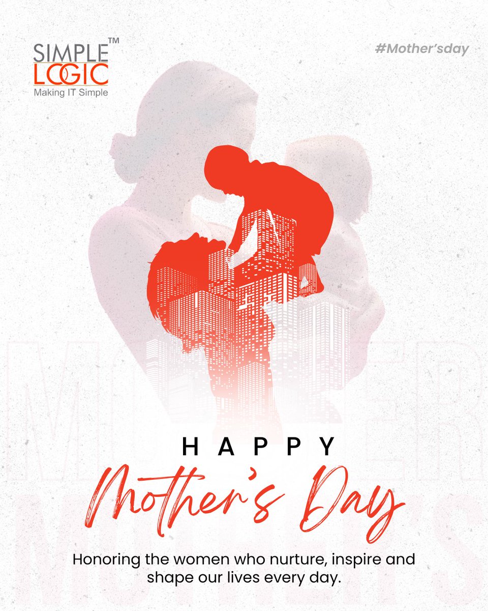 SimpleLogic_IT's tweet photo. Honoring the women who nurture, inspire and shape our lives every day💖
Today, we celebrate the unconditional love and meaningful impact of mothers everywhere🌷

#HappyMothersDay #MothersDayCelebration #StrongWomen #CelebrateWomen #MothersDay #MomLife #MakeITSimple #SimpleLogicIT https://t.co/FkONS2ozUM