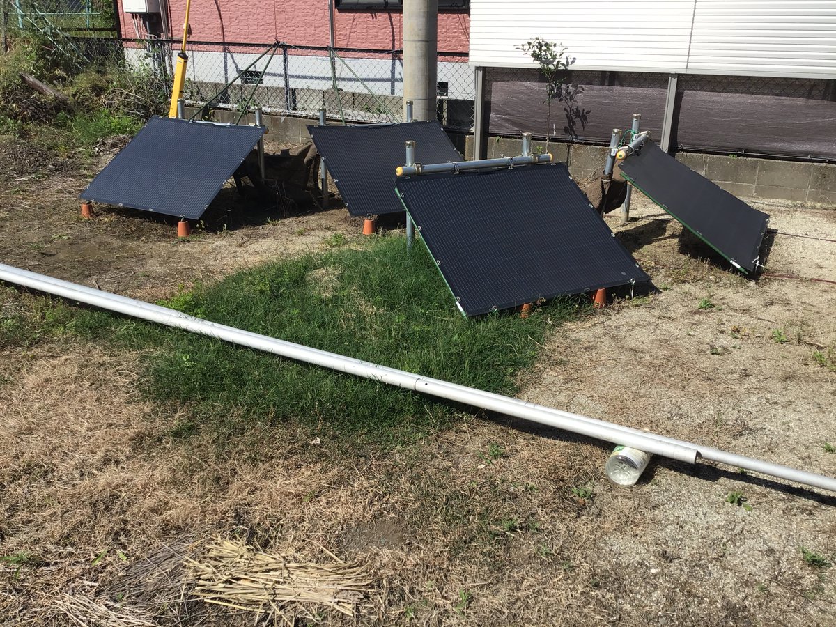 jh6dfj's tweet photo. 我が家の太陽光発電、天気が良ければ、一日に、2500W程度発電してくれます。 https://t.co/ugwdS5NlN0