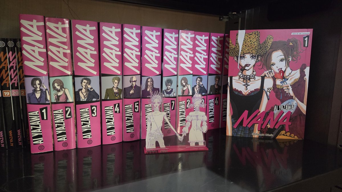 ainhoaplopez's tweet photo. Hoy es mi cumple y me hace muy feliz que salga el vol 7 de Nana en unos días  🥹🥹🥹🥹🥹🩷🩷🩷🩷 (Lo hice a propósito? Qui sap. Jajaj) El mejor regalo sin duda es haber podido formar parte de esto que es un sueño para mí ✨️✨️✨️✨️✨️ https://t.co/3H52wQGWtc